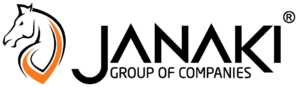 Janaki Black logo